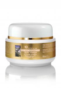 Anti-aging face cream with argan oil